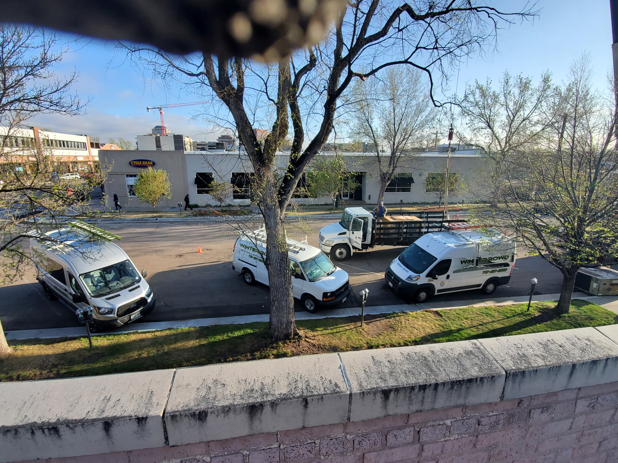 Winterrowd service fleet and crew in Colorado Springs